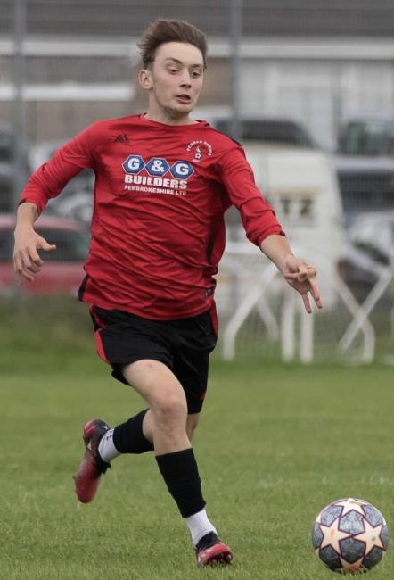 Kieran Smith - bagged a dramatic stoppage time equaliser for Pennar Robins